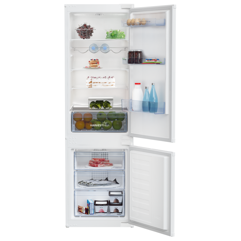 Beko Bcha275K4Sn Frigorifero Combinato Da Incasso 262 Lt Semi No Frost Classe E - Promo