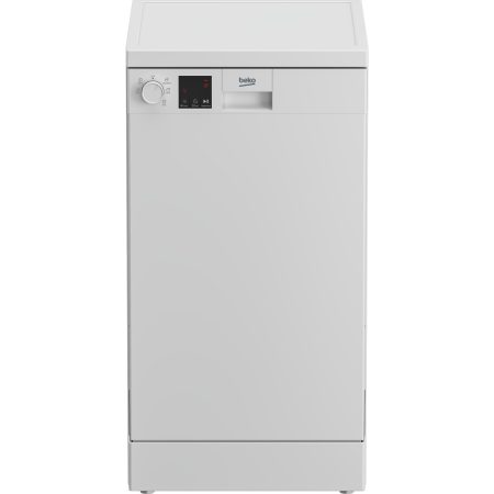 Beko Dvs05024W Lavastoviglie Slim Libera Installazione 45Cm 10 Coperti Classe E Colore Bianco