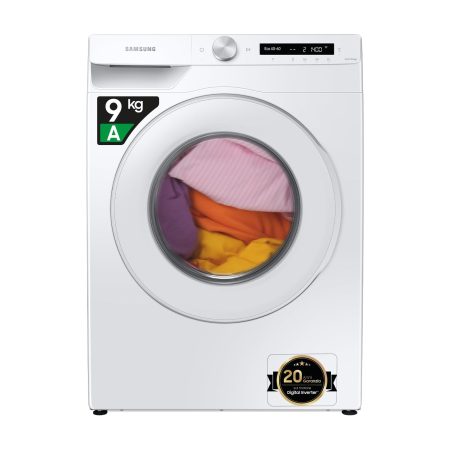 Samsung Ww90T534Dtw Lavatrice 9Kg 1400 Giri Ecodosatore Vapore Wi-Fi Classe A